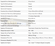Load image into Gallery viewer, Broyueur a branches 3''