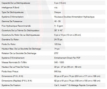 Load image into Gallery viewer, Broyeur a branches 5'' hydraulique